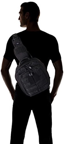 Balo đeo chéo Tactical 511 Moab 6 màu đen