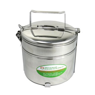 Cặp lồng cơm 2 tầng Inox Hoàng Gia siêu bền
