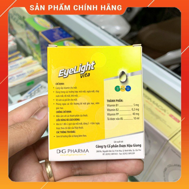 Nhỏ mắt eyelight vita 10ml - hàng công ty