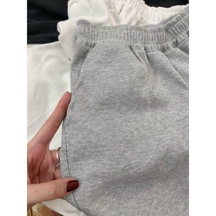 Quần Jogger Len Tăm Nữ - Quần Bom Jogger thể thao 3 màu - Hàng QCCC | BigBuy360 - bigbuy360.vn