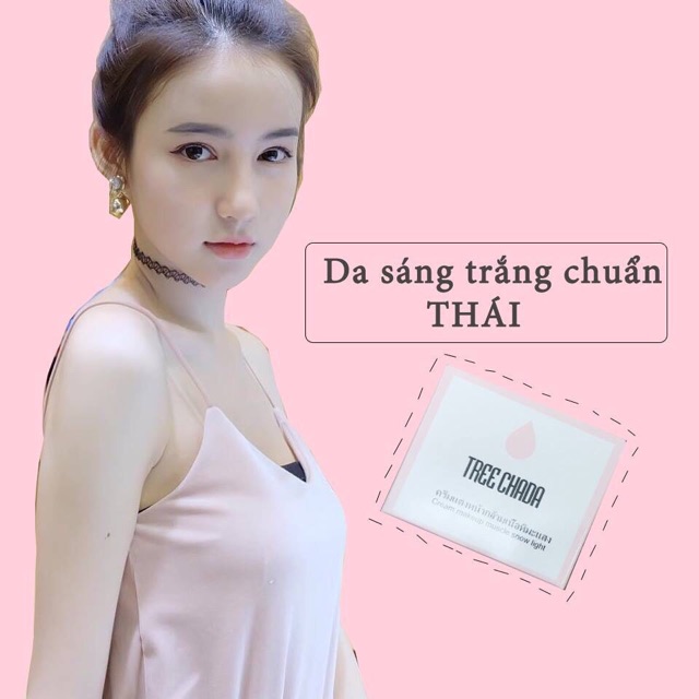 Kem Trang Điểm Ma Thuật TREE CHADA Cream Makeup Muscle Snow Light