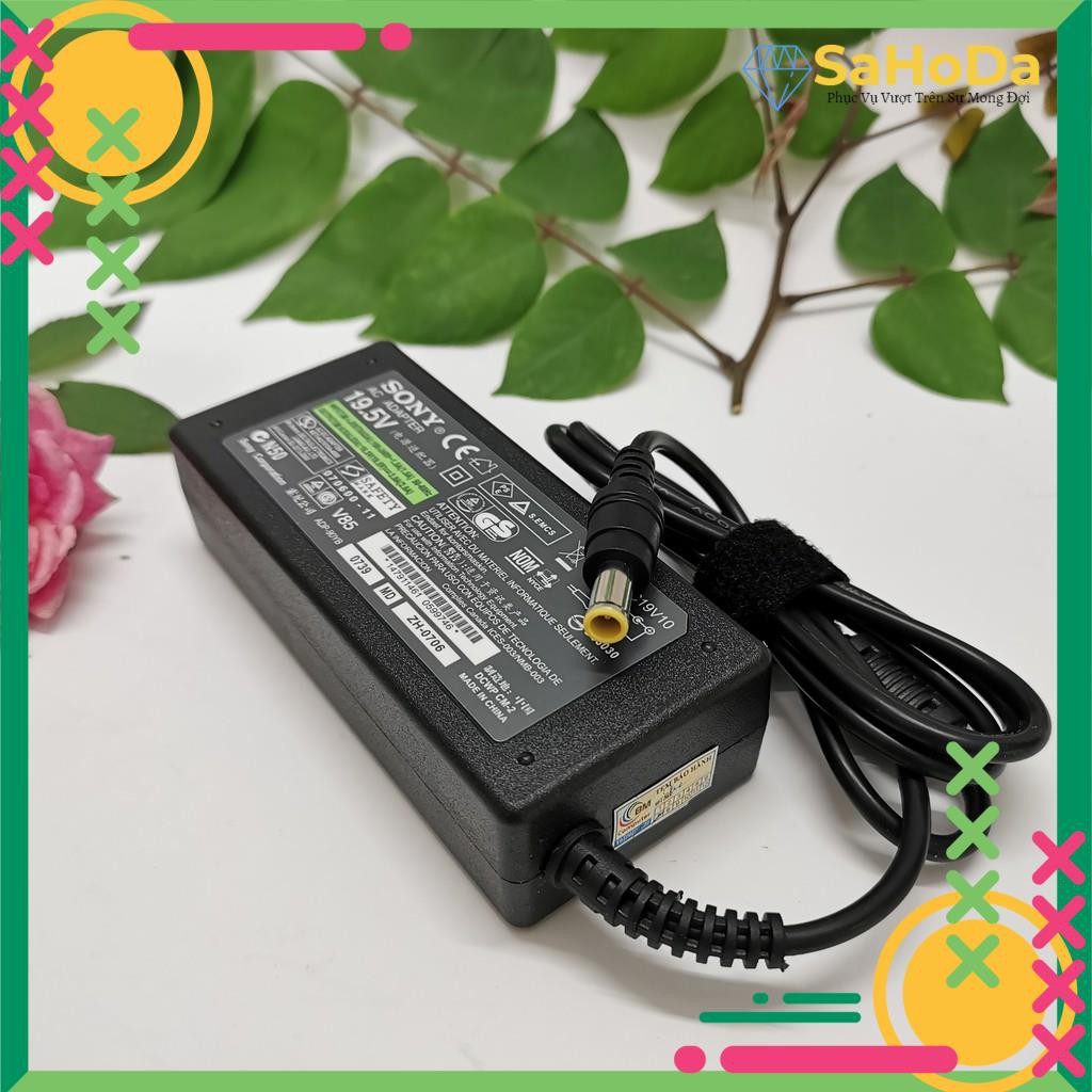 Sạc Laptop Sony 19.5V - 4.7A (Adapter Sony 19.5V – 4.7A, Dùng chung cho màn hình LG 19v)