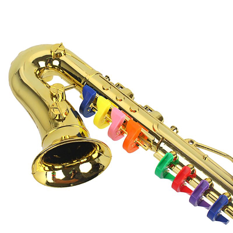 Đồ chơi kèn Saxophone 8 kiểu âm thanh cho trẻ học chơi nhạc sớm