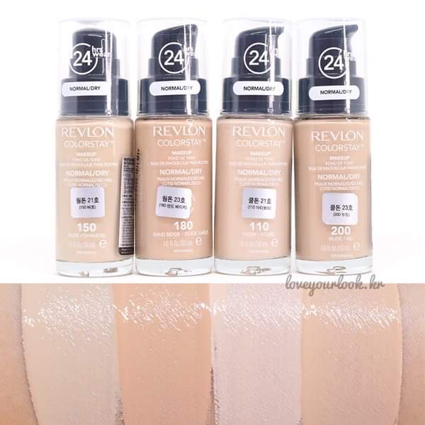 Kem Nền Dành Cho DA THƯỜNG DA KHÔ Revlon ColorStay 24hrs Makeup FOND DE TEINT
