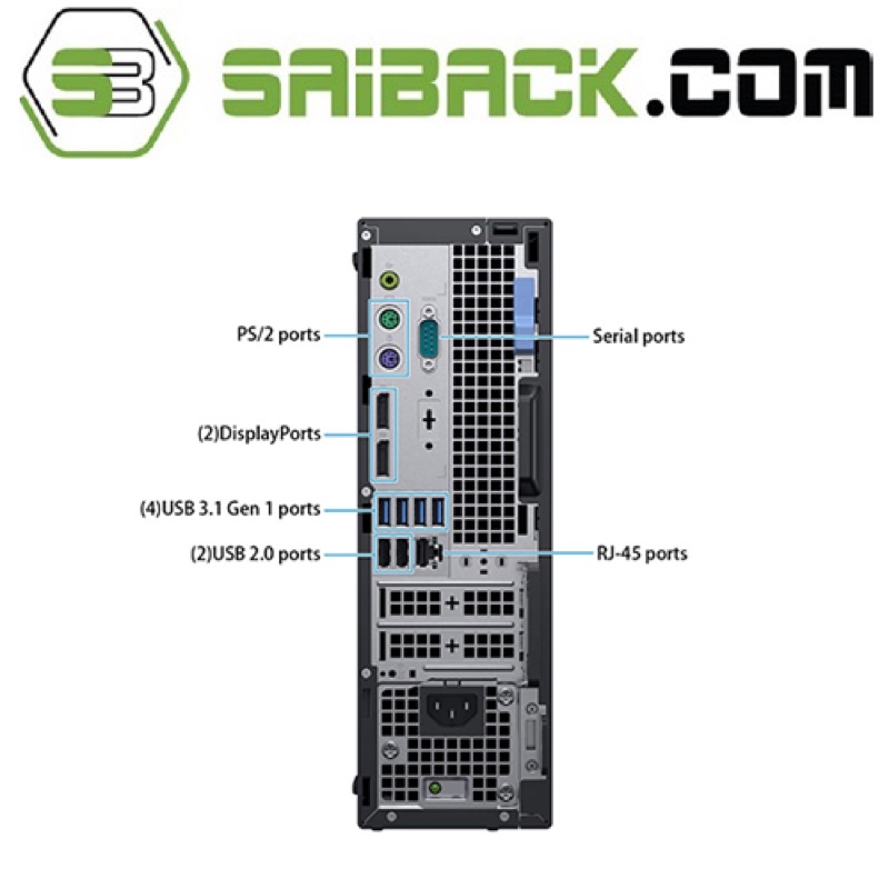 Máy tính Barebone Dell OptiPlex 7060 SFF Intel Gen 8th