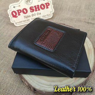 ví nam cefiro cao cấp da bò thật 100%