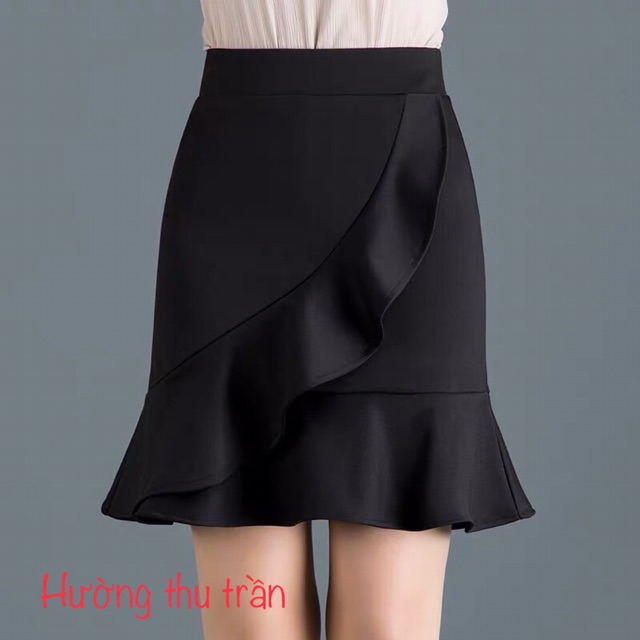 Chân váy đuôi cá trên gối trẻ trung, chân váy công sở trên gối sang chảnh có ảnh thật | BigBuy360 - bigbuy360.vn