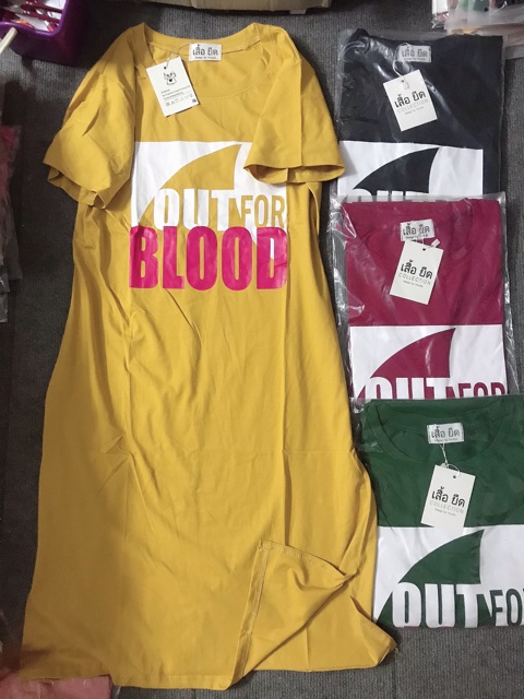 Đầm THUN THÁI xẻ tà (bao chất đẹp) | BigBuy360 - bigbuy360.vn