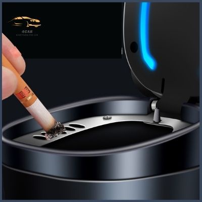 Gạt tàn thuốc lá thông minh, để trên xe oto, dễ dàng vệ sinh,hàng thiết kế, đèn led phát sáng