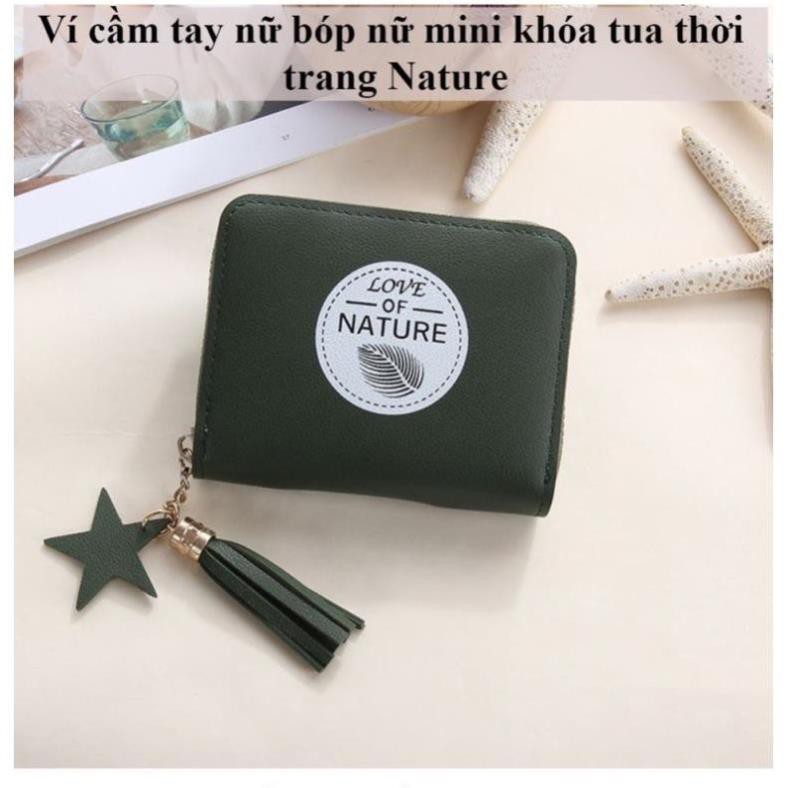 Ví Nữ Mini Ngắn Cầm Tay Dễ Thương Giá Rẻ Phong Cách Hàn Quốc TVNN172 Phù Hợp Với Nhiều Hoàn Cảnh