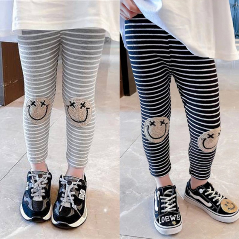 Quần Lót Kẻ Sọc Phong Cách Hàn Quốc Cho Bé Gái