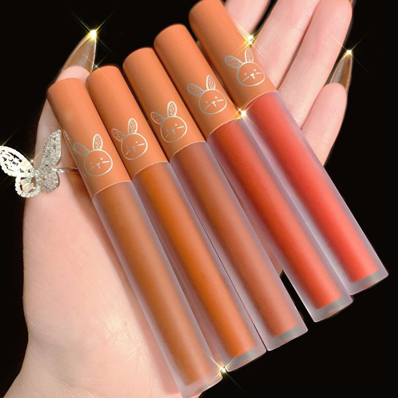 (Hàng Mới Về) Set 5 Son Kem Lì Mịn Mượt Như Nhung Và Lên Màu Đẹp Dễ Thương Cho Nữ | BigBuy360 - bigbuy360.vn