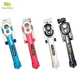 ♥♣♥ Mini Selfie Stick Mini Tripod Contractible With Bluetooth Remote Control For iOS & Android
