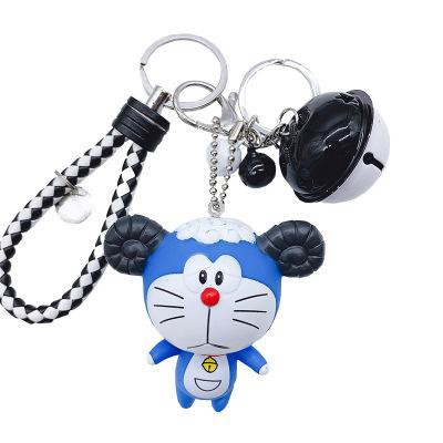 Móc khoá doraemon 12 con giáp kèm chuông MKC12 móc khoá cute móc khoá dễ thương