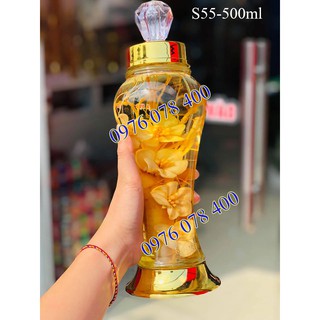 [ CHÍNH HÃNG ] Bình Ngâm Rượu Hàn Quốc 500ml, Bình YONGCHEON, BHQ-S55