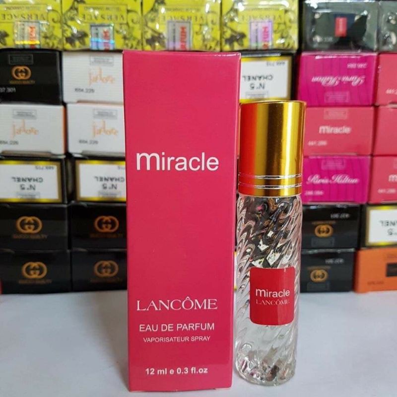Nước hoa Hparfum Lancome Miracle Tinh dầu thơm dạng lăn mini 12ml