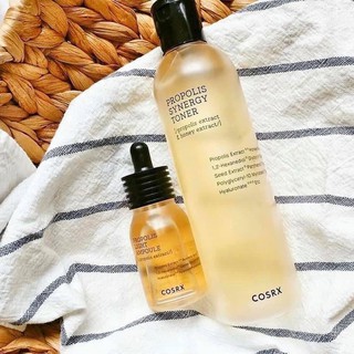 Tinh chất serum và toner nươc hoa hồng keo ong Cosrx propolis