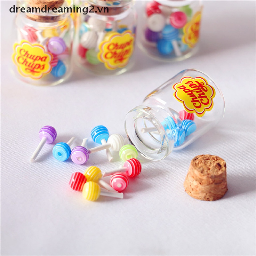 Mô Hình Kẹo Mút Trang Trí Nhà Búp Bê Tỉ Lệ 1 / 12