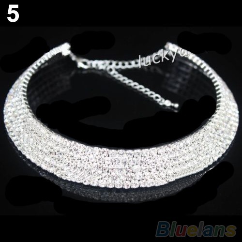 Vòng cổ đính đá lấp lánh sang trọng quý phái dành cho nữ | BigBuy360 - bigbuy360.vn