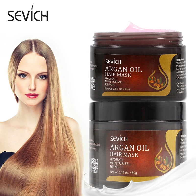 Mặt nạ tóc SEVICH 80g chăm sóc phục hồi tóc hư tổn