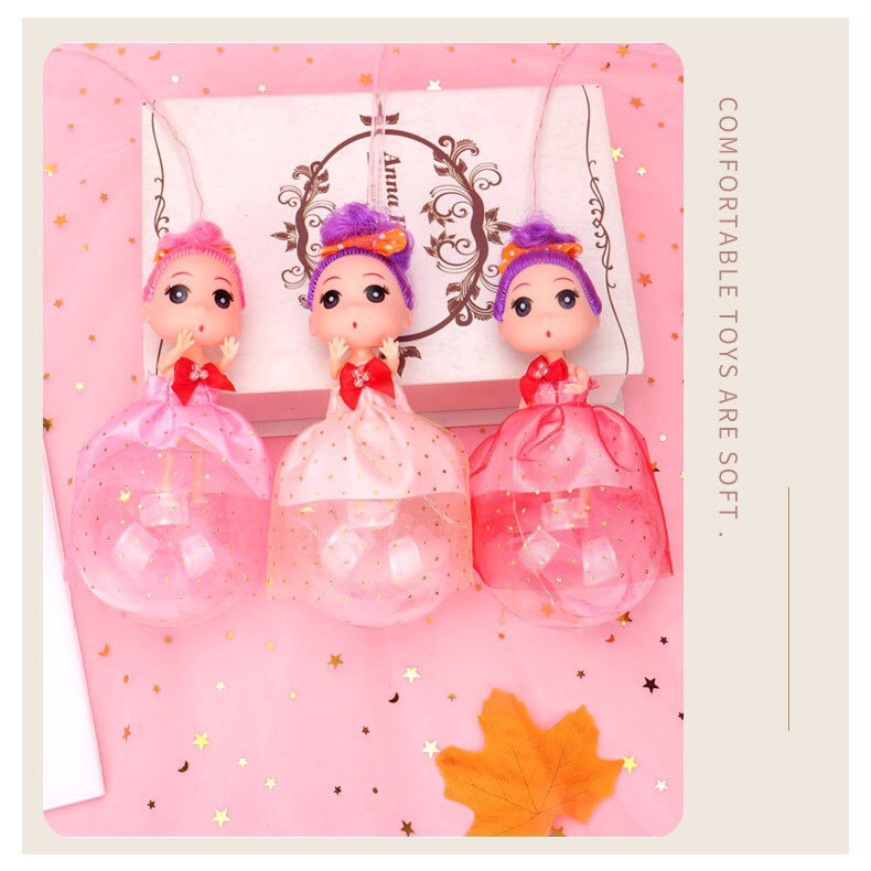 Đèn lồng trung thu cho bé gái - đèn lồng công chúa búp bê chibi - Smart Baby