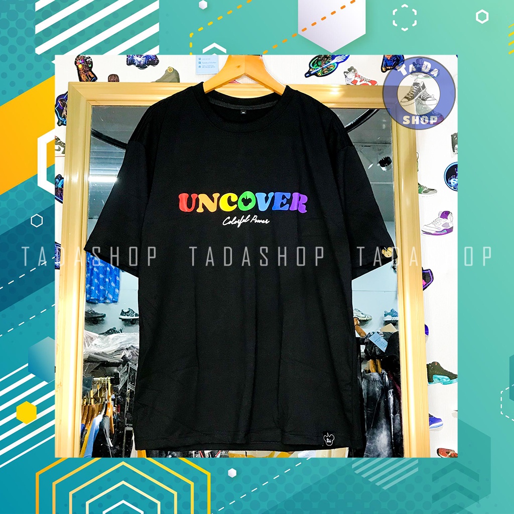 Áo Phông oversize Nam Nữ UNCOVER ảnh thật