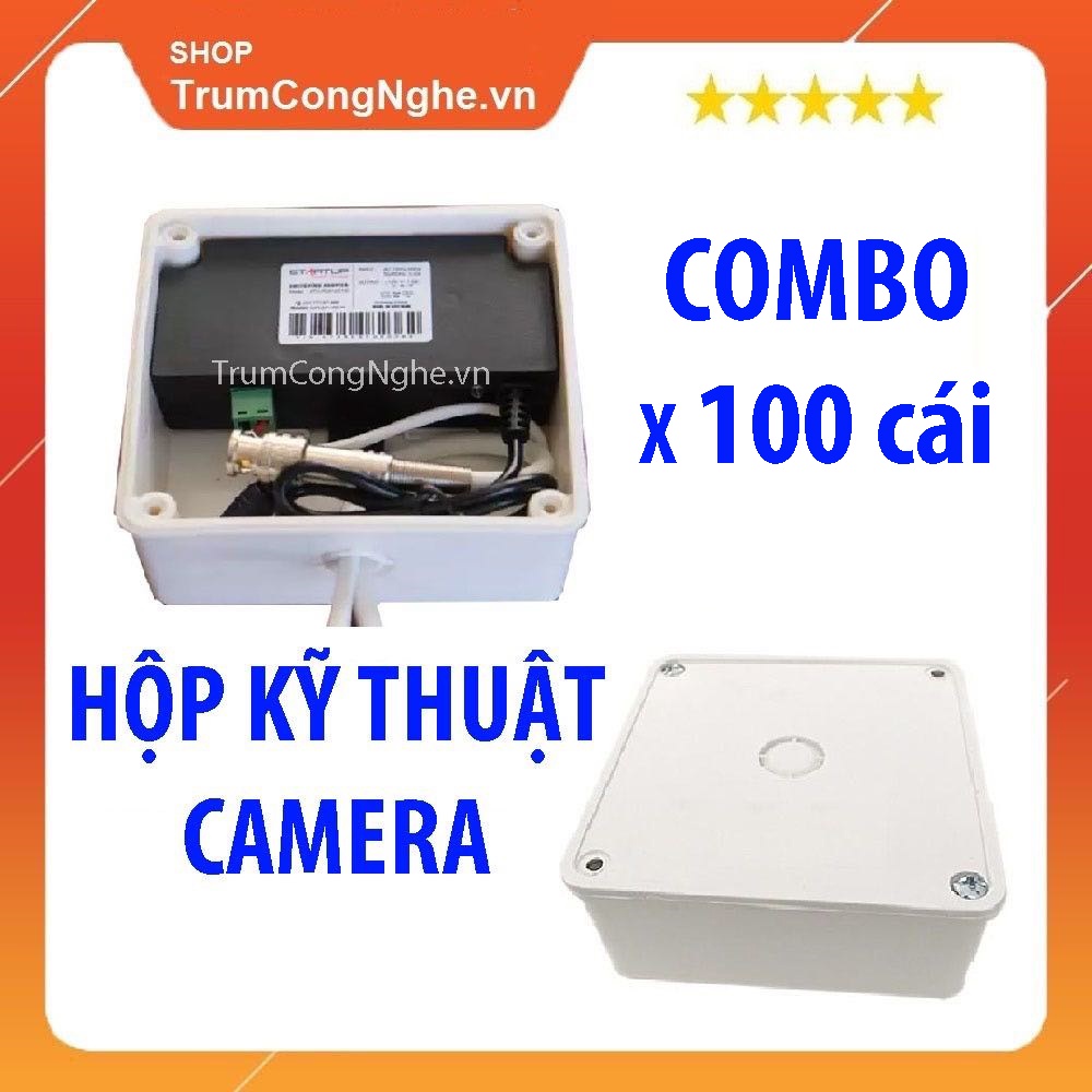 Combo Hộp Kỹ Thuật Camera , Nhựa ABS Cao Cấp, Kích Thước 11x11x5cm