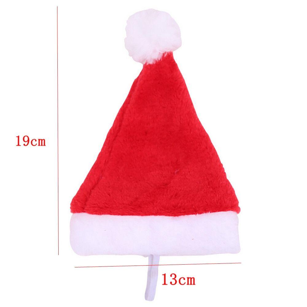 WTTLE Mũ Ông Già Noel Cho Thú Cưng