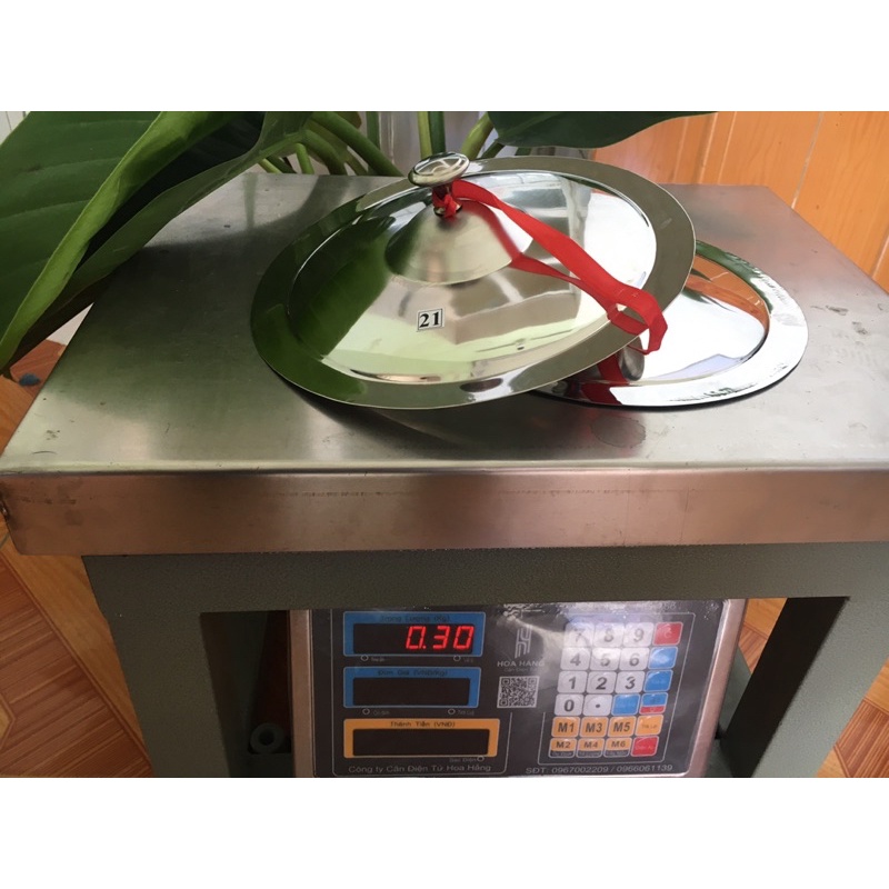 Chập cheng inox 304 có tay cầm