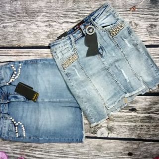 Chân váy jeans