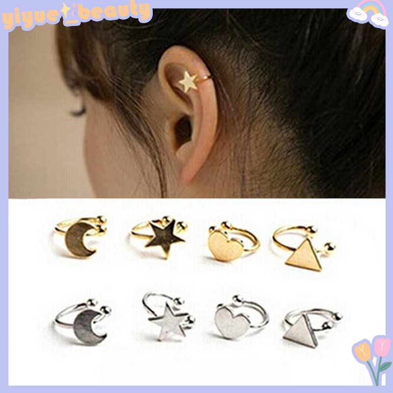 Kẹp Tai Hình Ngôi Sao / Mặt Trăng / Trái Tim Xinh Xắn