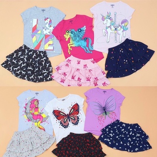 Set Bộ áo váy bé gái Oshkosh dòng đại size 4-14Tuổi