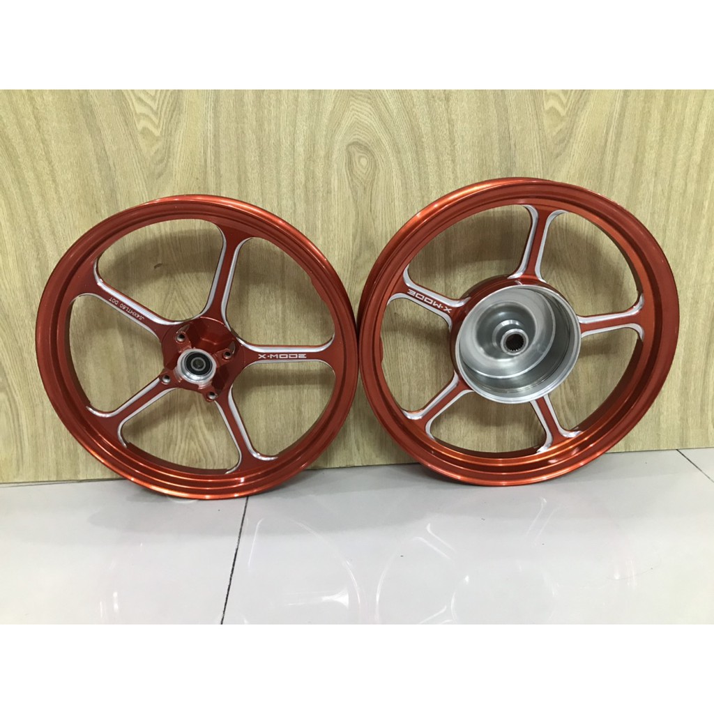 CẶP MÂM-VÀNH KIỂU 5 CÂY CNC K9 GẮN ZIN AIRBLADE,VISION