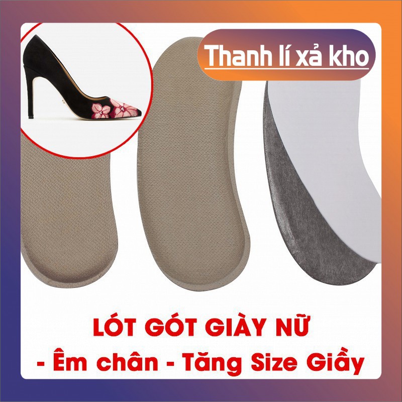 Lót Gót Giày Cao Gót, Giày Thể Thao Nam Nữ - Chống Đau, Chống Trầy Chân (1 Túi 2 Miếng)