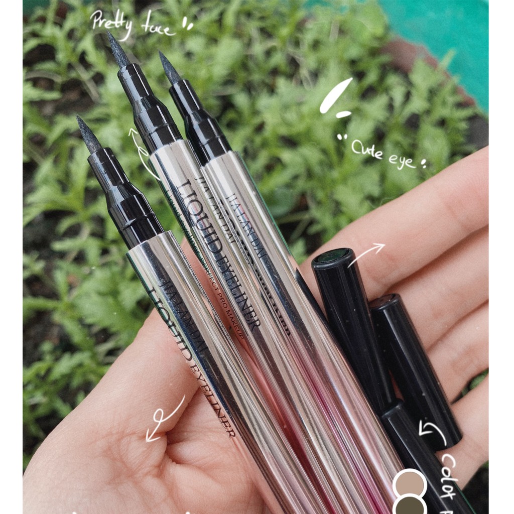 Bút Kẻ Mắt Ánh Bạc Hồng Jia Lan Dai chính hãng nội địa lâu trôi dễ kẻ eyeliner | BigBuy360 - bigbuy360.vn