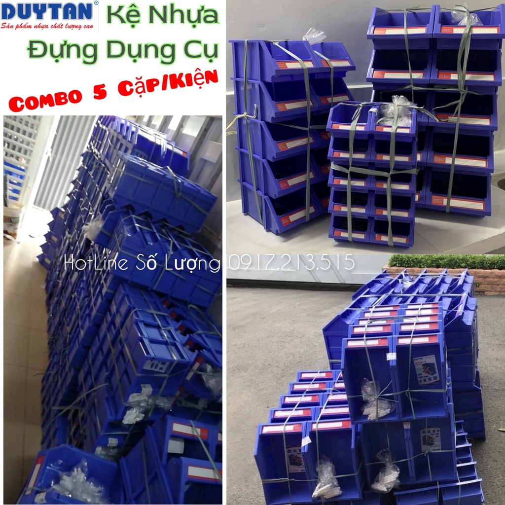 Combo 5 Cặp Kệ Dụng Cụ Duy Tân , Khay Nhựa Đựng Ốc Vít, Linh Kiện, Bu Lông Nhỏ/Trung/Lớn