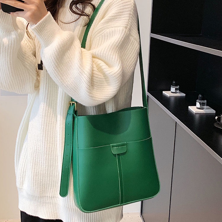 Túi đeo vai IELGY phong cách retro cổ điển chất lượng cao cho nữ