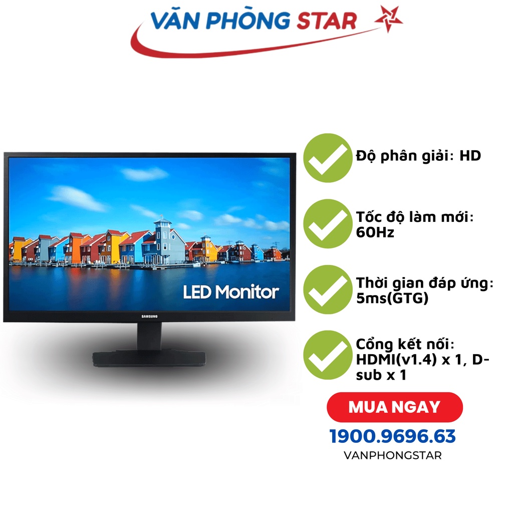 Màn hình Samsung LS19A330NHEXXV chính hãng