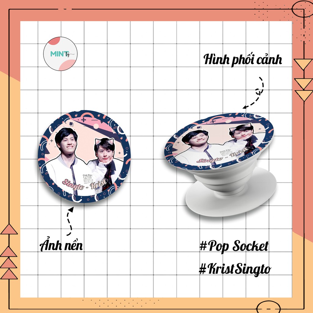 [Handmade] KristSingto Popshocket - Giá đỡ điện thoại