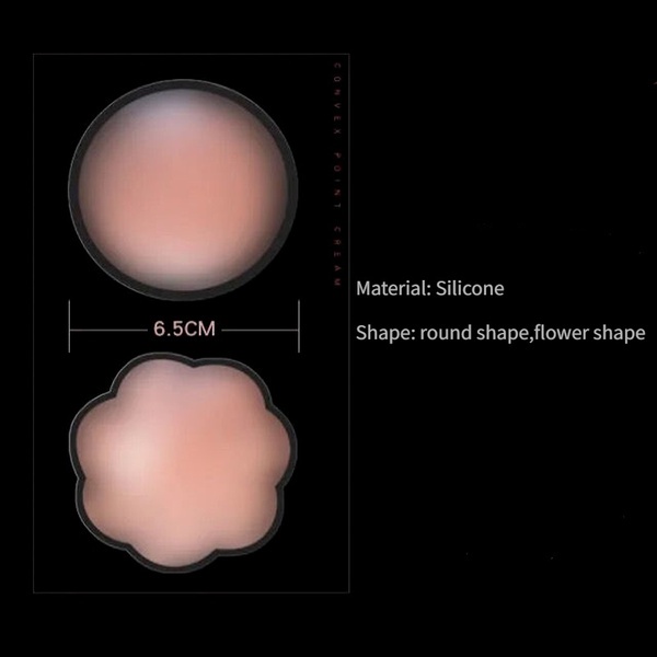 Bộ 3 Cặp Băng Dán Đầu Ngực Bằng Silicon Chống Nước Chống Mồ Hôi Có Thể Tái Sử Dụng Kèm Hộp Đựng