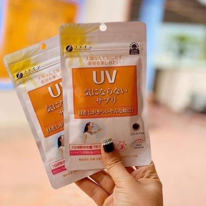 Viên uống chống nắng Fine UV Care Plus 30 viên Nhật Bản