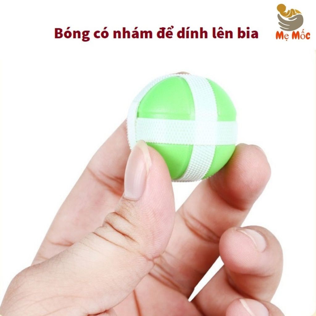 Đồ Chơi Cho Bé Bảng Phi Tiêu Bóng Dính, Bảng Ném Bóng Dính Tặng Kèm Bóng - Shop Mẹ Mốc ,NBD