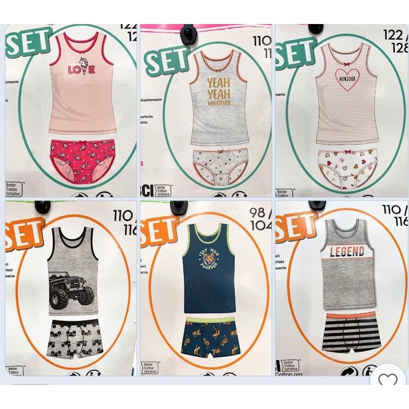Set Underwear 2 chi tiết- RABBITSHOP
