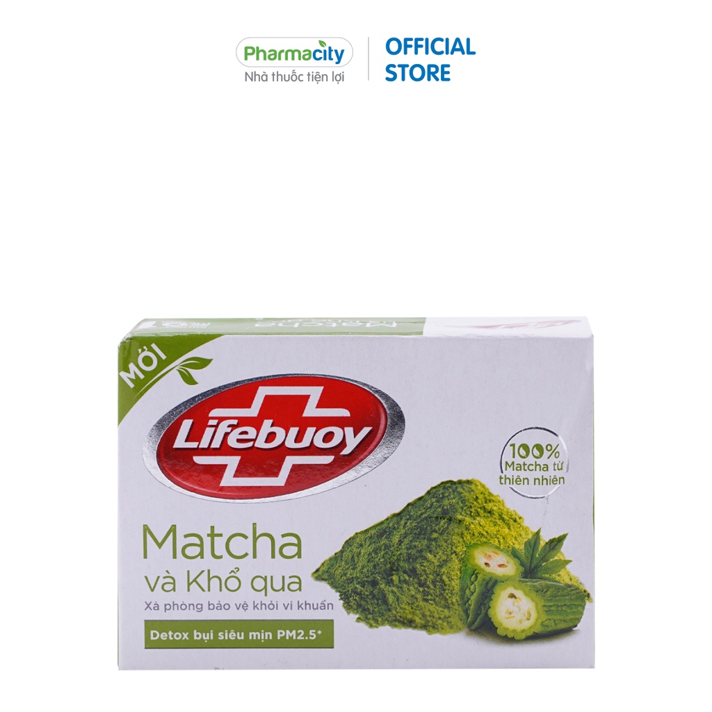 Xà phòng Lifebuoy hương matcha & khổ qua