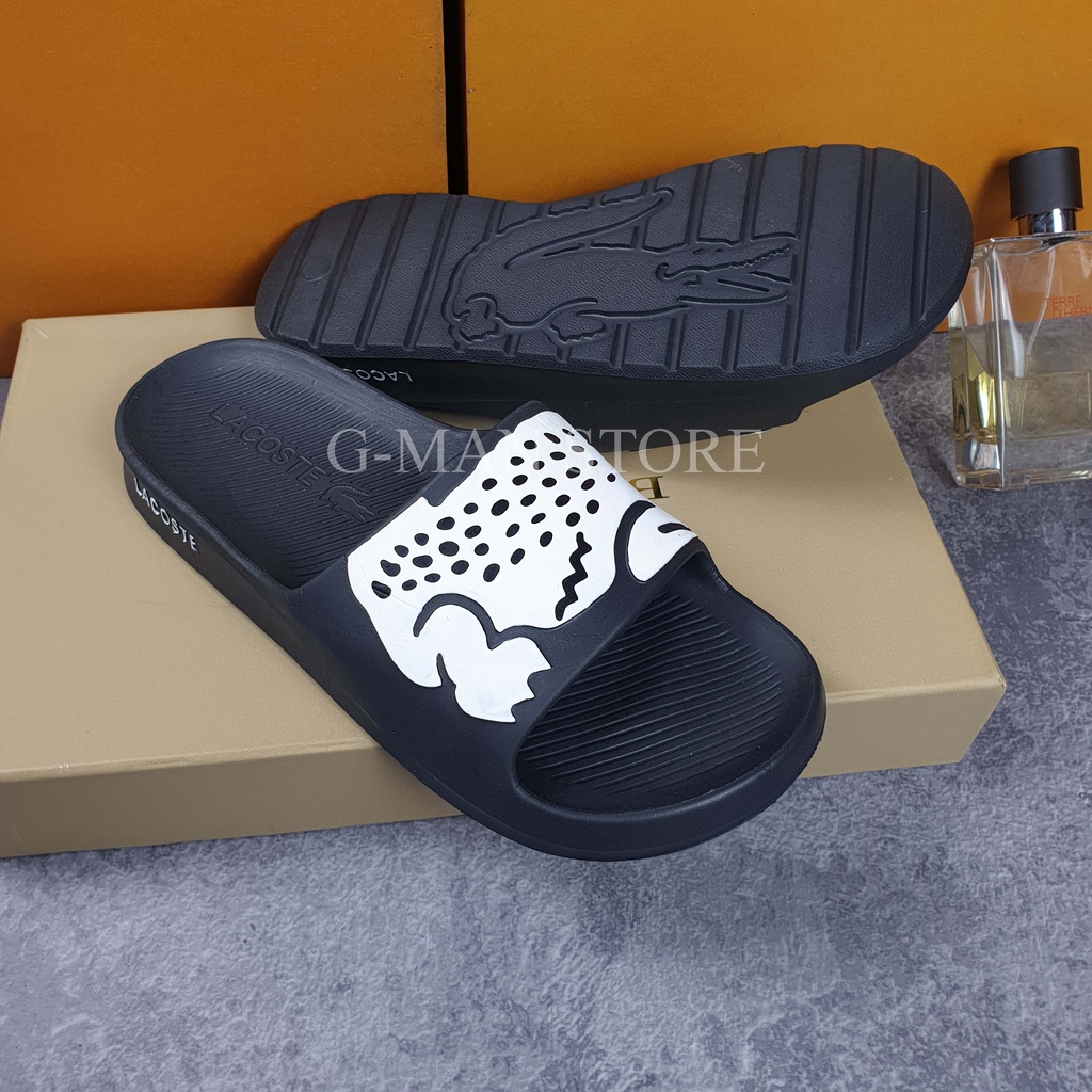 Dép đúc nam cá sấu há miệng, Dép quai ngang nam nữ Lacos.tee mang êm chân thời trang cao cấp G-Man