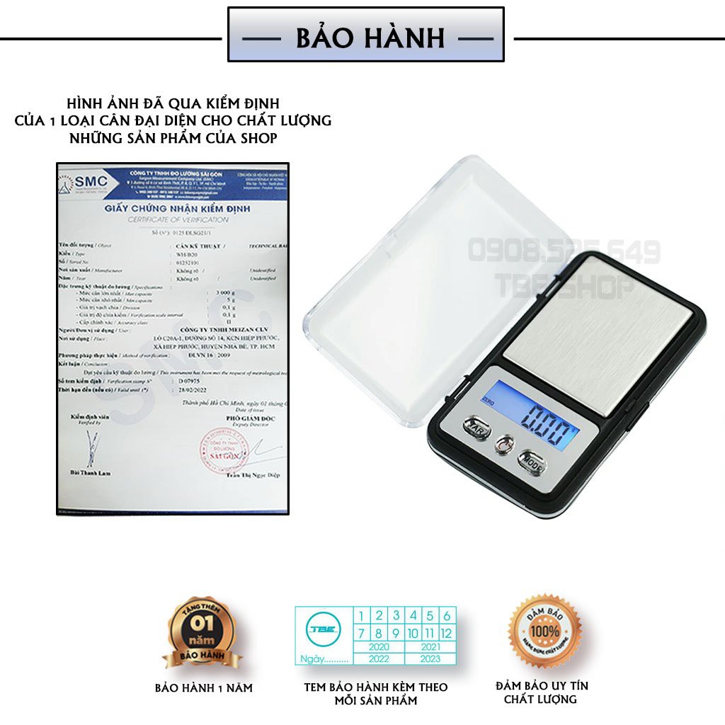 Cân Tiểu Ly Điện Tử 200g 0.01 MH333 Mini Nhỏ Gọn Độ Chính Xác Cao ( Bảo Hành 1 Năm ) TBE Shop