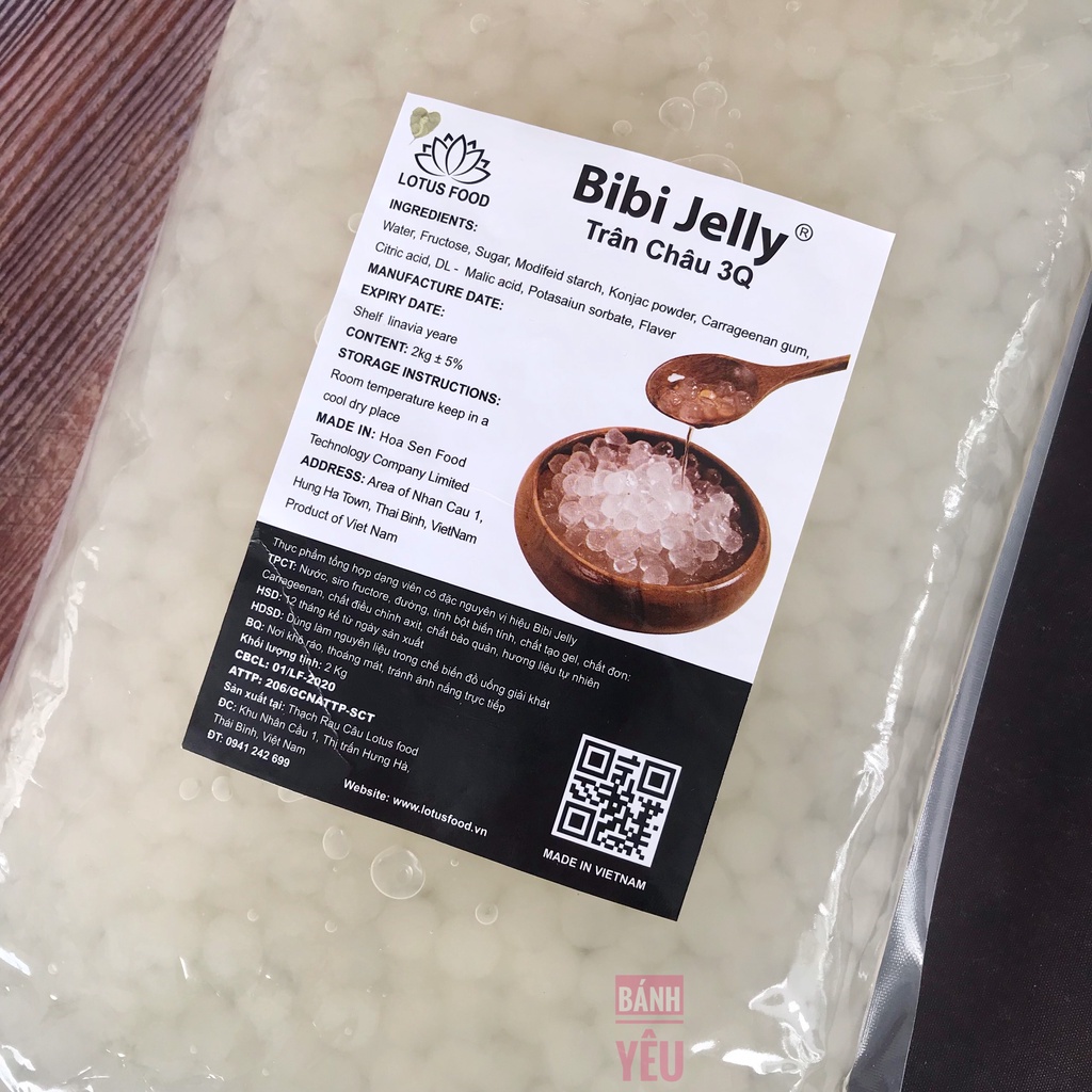 Trân Châu 3Q Bibi Jelly 2kg - PC58