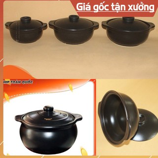 NIÊU ĐẤT NỒI ĐẤT CHỊU NHIỆT KHÁNG KHUẨN KHO CÁ THỊT - ĐỦ KÍCH THƯỚC - GỐM SỨ BÁT TRÀNG TRÁNG MEN CAO CẤP