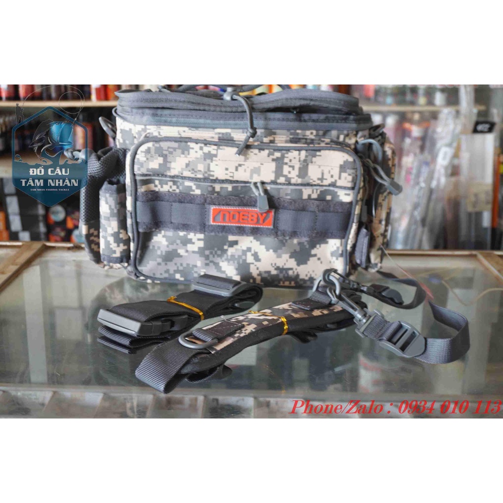 Túi lure Legen Noeby, vải bố rất bền. Màu camo đẹp.