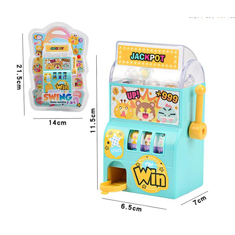 Máy Chơi Game Mini Roll, Swing, Drink, Jackpot Tạo Tương Tác Cho Bé